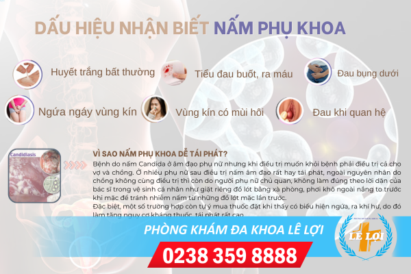 Dấu Hiệu Nhận Biết Nấm Phụ Khoa 1